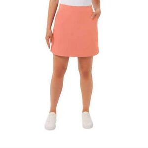 NWT 32° Degrees Active Skort Women's Peach Stretch Skirt With Shorts